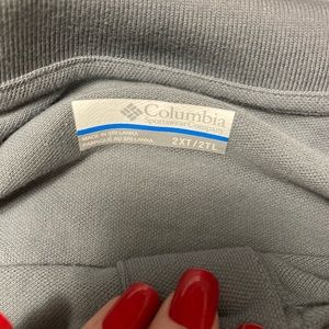 Mens Columbia polo shirt